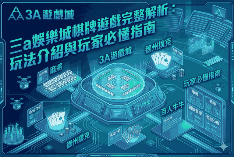 三a娛樂城棋牌遊戲完整解析：玩法介紹與玩家必懂指南
